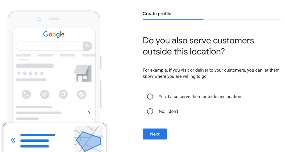 Do you also serve customers outside this location GMB image